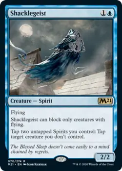 Shacklegeist - Foil x1 NM Magic the Gathering 1x Magic 2021 mtg card - Image 1