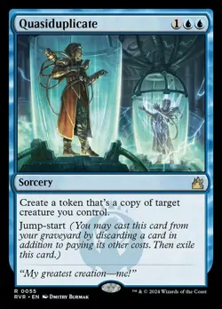 Quasiduplicate - Foil x1 NM Magic the Gathering 1x Ravnica Remastered mtg card - Image 1