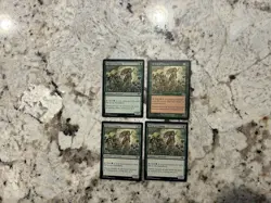 Mtg Priest Of Titania x4 - Magic the Gathering Priest Of Titania Playset Played - Image 1