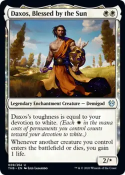 Daxos, Blessed by the Sun x1 NM Magic the Gathering 1x Theros Beyond Death mtg c - Image 1
