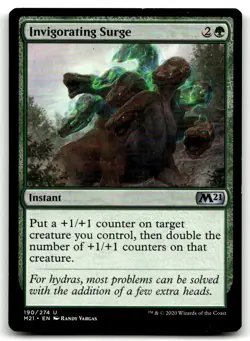 MTG Invigorating Surge U Core Set 2021 190 LP - Image 1