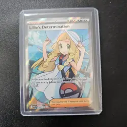 Lillie's Determination SR 169/132 Mega Evolution Pokemon TCG Near Mint NM - Image 1