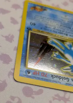Misty's Golduck 12/132 Gym Challenge Holo Swirl Pokemon TCG - Image 5