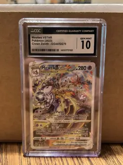 Mewtwo VSTAR GG44/GG70 - CGC Mint 9 -Crown Zenith:Galarian Gallery - Pokemon TCG - Image 1