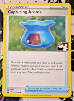 Capturing Aroma 153/195 Holo Pokemon Play! Prize Pack Series 4 - Image 1