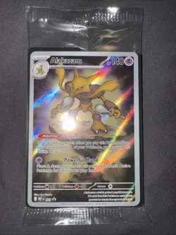 Alakazam 009 Black Star Promo 2025 Pokemon Mega Evolutions ETB Promo SEALED - Image 1