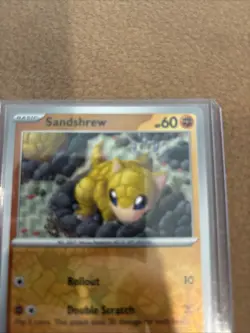 POKEMON TCG: S&V - TWILIGHT MASQUERADE SANDSHREW 097/167 REVERSE HOLO COMMON - Image 2