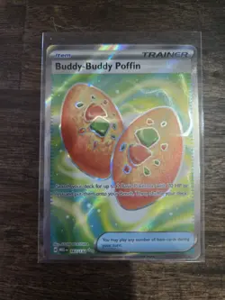 Buddy-buddy Poffin 167/132 Full Art Mega Evolutions Pokemon TCG - Image 1
