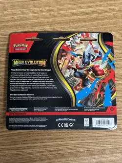 Pokemon Mega Evolution 3 Pack - Blister Golduck Promo- NEW SEALED - Image 2