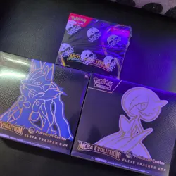 Pokemon Center Mega Evolution ETB Set + Enhanced Booster Box - Image 1