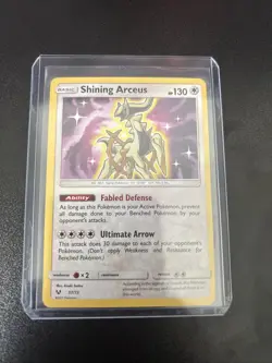 Pokemon Card : Shining Arceus 57/73 Holo Ultra Rare Shining Legends NM - Image 1