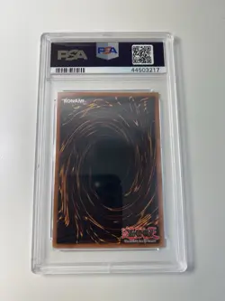 YuGiOh Dark Magician SDY-006 1st Edition PSA 10 GEM MINT 2002 - Image 2