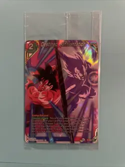 Dragon Ball Super Card Game Destined Confrontation P-340 PR Foil Promo Sealed - Image 1