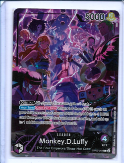 Monkey.D.Luffy (OP09-061)) 2nd Anniversary Promo, One Piece Card Game English - Image 1