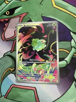 Bulbasaur 133/132 English MEG EN-Mega Evolutions Illustration Rare Pokemon Card - Image 1