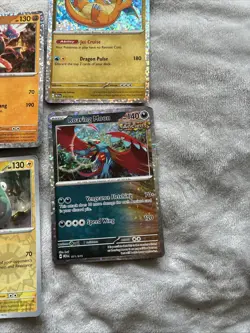 Over 200 Pokemon Cards - Many Holo / Reverse Holo Rare In Tin - Mixed Lot - GC - Image 2