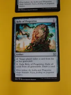 Relic of PRogenitus x2 EMa Artifact MTG 2 Card. - Image 2
