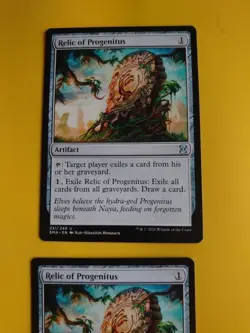 Relic of PRogenitus x2 EMa Artifact MTG 2 Card. - Image 3