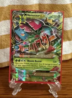 Pokemon Card Mega Venusaur Ex Holo Generations #2/83 - Image 1