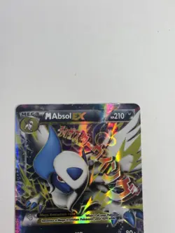 Pokemon Mega Absol EX Disaster Wing Trading Card XY63 Shiney Holo 2015 Promo - Image 4