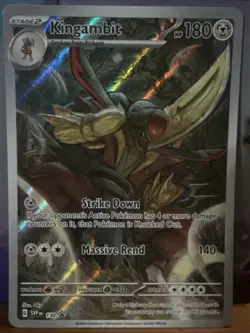 Kingambit 130 Sv: Scarlet & Violet Promo Cards Holo - Image 1