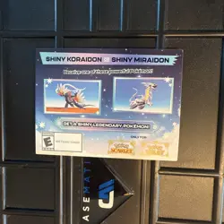 Shiny Koraidon & Miraidon Pokemon Scarlet Violet Code Card - Gamestop - Image 2