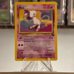 Pokemon TCG Mew #8 Black Star Promo Non Holo Card - NM - Excellent Condition - Image 1