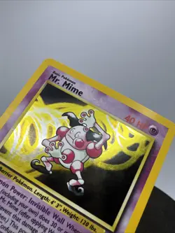 Mr. Mime 6/64 Holo Card Jungle Set 1999 Pokemon WOTC - Image 3