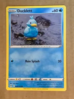 Pokemon Card SWSH Lost Origin Ducklett 46/196. Yuka Morii - Image 1