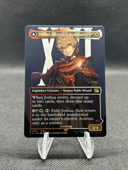 Joshua, Phoenix's Dominant (borderless) 0397 MTG Final Fantasy pack fresh - Image 1