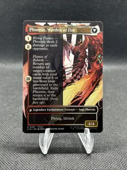 Joshua, Phoenix's Dominant (borderless) 0397 MTG Final Fantasy pack fresh - Image 2