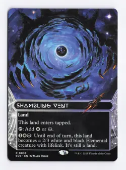 Shambling Vent (Borderless) 0038 (R) MTG Edge of Eternities Stellar Sights (EOS) - Image 1