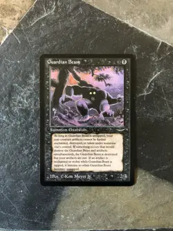 MTG - Guardian Beast - Arabian Nights - Altered - Read - English - WATCH VIDEO! - Image 3