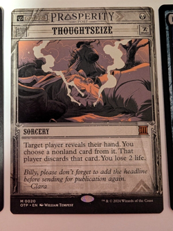 Bitterblossom, Thoughtseize, Barbed Servitor NM ($27.18 value)#79. - Image 3