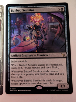 Bitterblossom, Thoughtseize, Barbed Servitor NM ($27.18 value)#79. - Image 4