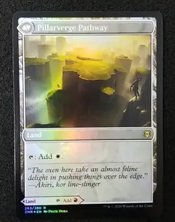 MTG Needleverge / Pillarverge Pathway - Foil - Zendikar Rising NM/Never Played - Image 2
