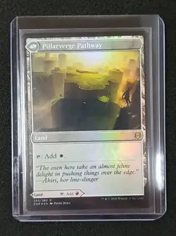 MTG Needleverge / Pillarverge Pathway - Foil - Zendikar Rising NM/Never Played - Image 4
