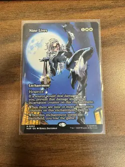 Nine Lives Spider-Man Bonus Sheet Borderless Mythic Rare - Image 1