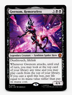 Gwenom, Remorseless [Marvel's Spider-Man] MTG Magic NM/M 💀 *In Hand/Ships Now* - Image 3