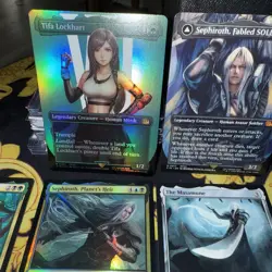 MTG Final Fantasy 7 Lot. Inc. Sephiroth Foil, Cloud, Tifa, Aerith, Buster Sword! - Image 4
