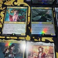 MTG Final Fantasy 7 Lot. Inc. Sephiroth Foil, Cloud, Tifa, Aerith, Buster Sword! - Image 5