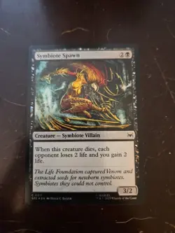 NM - Symbiote Spawn C ( Foil ) Marvel's Spider-Man: Eternal-Legal 11 - Image 1