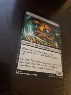 NM - Symbiote Spawn C ( Foil ) Marvel's Spider-Man: Eternal-Legal 11 - Image 2