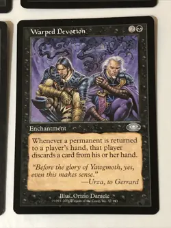 Warped Devotion X4 Planeshift Ex+/NM Condition See Pics Front / Back - Image 2