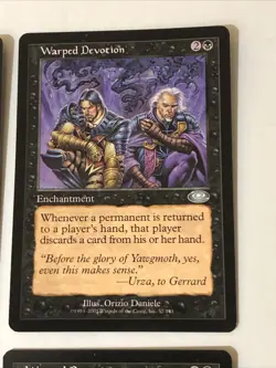 Warped Devotion X4 Planeshift Ex+/NM Condition See Pics Front / Back - Image 4