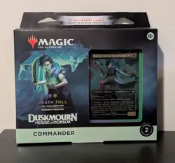 MTG Death Toll Duskmourn Commander Precon Deck - Magic The Gathering NEW - Image 1