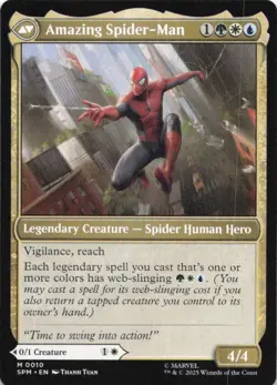 MTG Peter Parker (10) | NM | Spider-Man (SPM) - Image 2