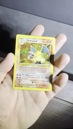 Pokemon TCG Charizard Base Set Holo Rare - Image 2