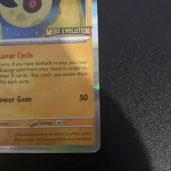 Lunatone Mega Evolution Prerelease Promo 004 Pokemon TCG - Image 4