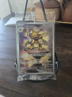 Pokemon Center Stamped Alakazam 009 Pokemon Mega Evolutions - ETB Promo Sealed - Image 1